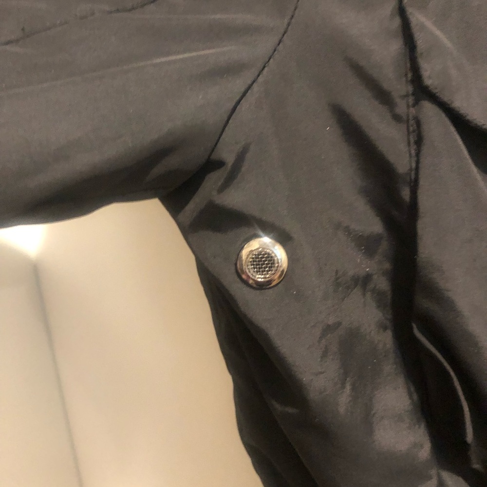 Zara women’s light weight utility style jacket - black, size medium - Picture 5 of 9